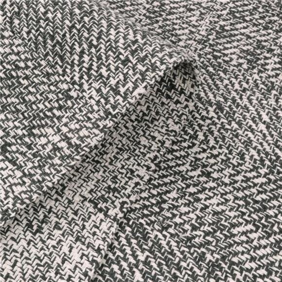 Washable Bathroom Rug, 2' x 3' Woven Entryway Rug Grey Reversible Front Door Mat - Picture 5 of 7